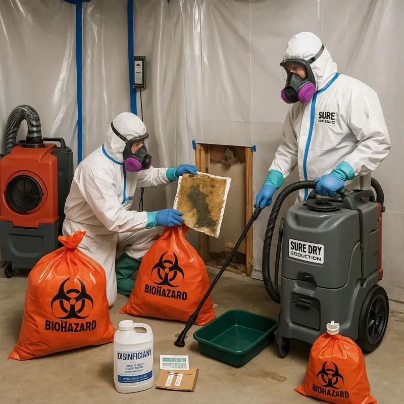 Contaminated Water Handling Protocols process in Highland, IL