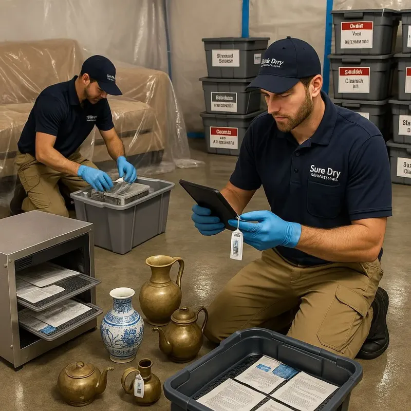 Content Protection and Restoration process in Highland, IL