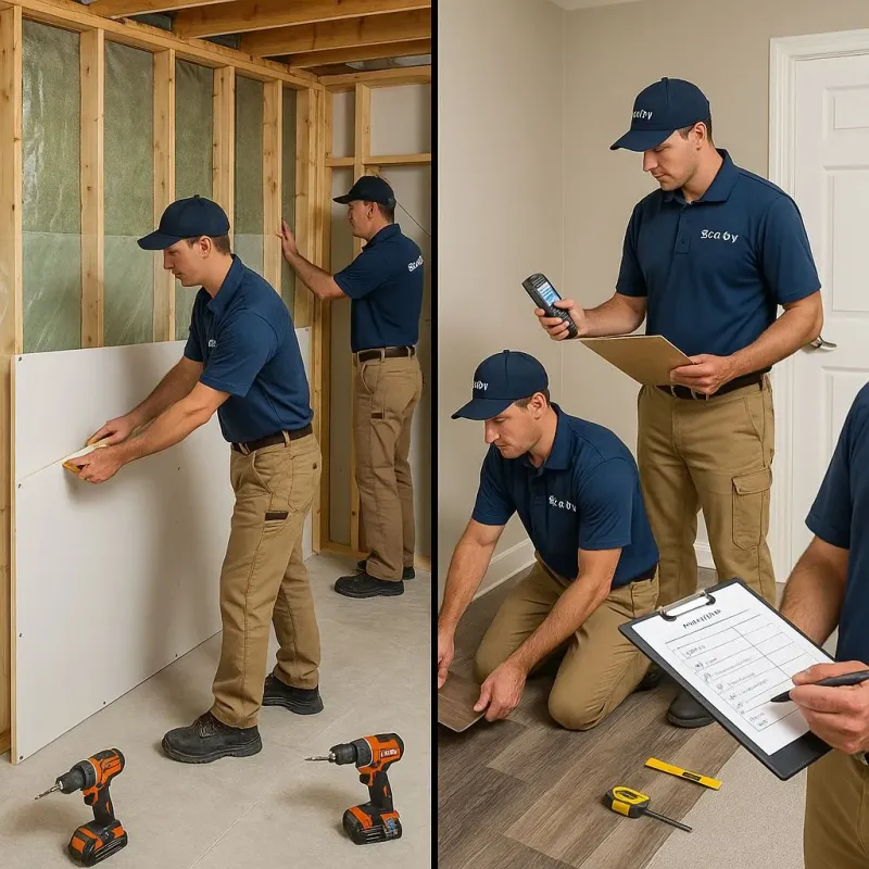 Repairs and Reconstruction process in Highland, IL